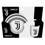 JUVE GIFT SET PIATTO PIANO E PIATTO FONDO PIU TAZZA