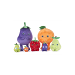FRUTTA 35 CM PELUCHE ASSORTITI 