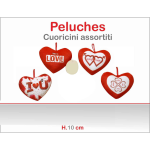 PELUCHE CUORE I LOVE YOU 10 CM
