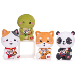Kawaii Kuties Peluche 4 assortiti 24cm + Noodles
