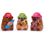 Peluche Capybara Holiday 3 assortiti 25cm