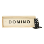 GIOCO DOMINO DI LEGNO 15X5X3CM