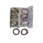 BRACCIALETTI COLORATI CON LETTERE